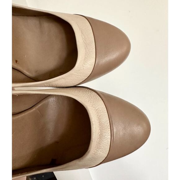 Banana Republic Black and Cream Heels - Picture 4 of 9